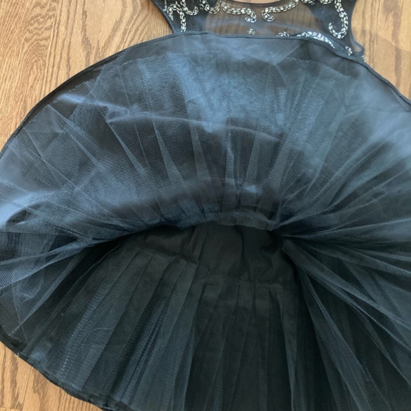 ModCloth Chi Chi London Black Sequin Pearl Cocktail / Homecoming Dress - Picture 6 of 8